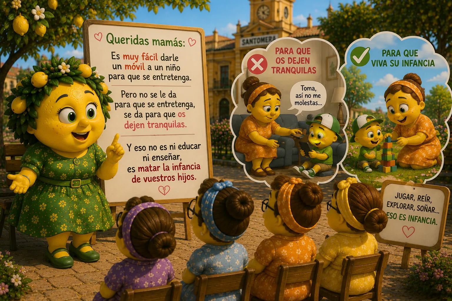 Mamá Vitrix explica que dar el móvil para que un niño se entretenga en realidad es darlo para que os dejen tranquilas